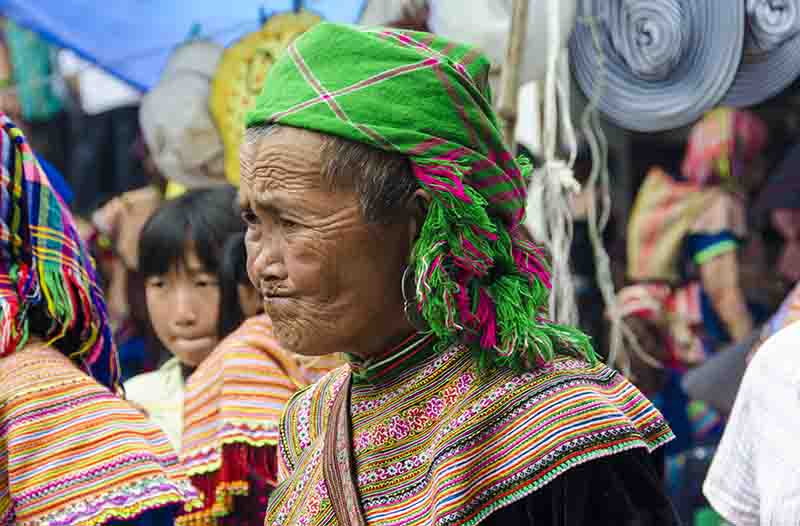 280 - Vietnam - Bac Ha - mercado